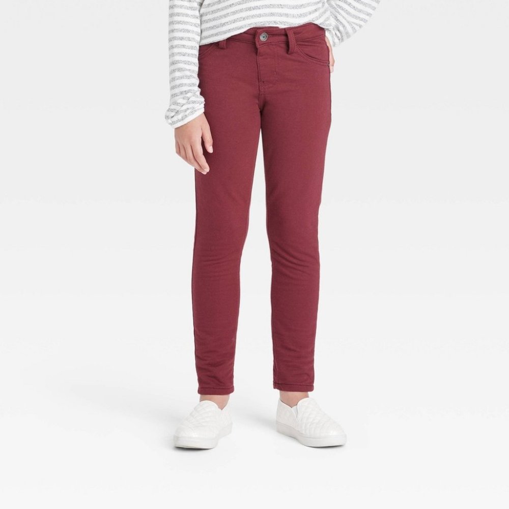 NWT Girl's Mid-Rise Soft Knit Leggings